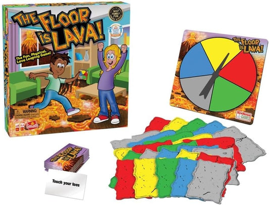 Endless Games The Original The Floor is Lava! Game by Endless Games - Interactive Game For Kids And Adults - Promotes Physical Activity - Indoor And Outdoor Safe