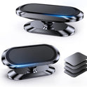2-Pack Magnetic Phone Holder for Car Dash Strong Magnet Magnetic Car Phone Holder Mount 4 Plate Phone Holders for Your Car Phone Mount for Car Dashboard Cell Phone Car Mount for iPhone Samsung