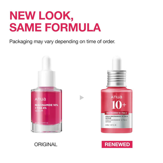 ANUA Niacinamide 10 + TXA 4 Serum, Hyaluronic Acid, Tranexamic acid, Facial Serum For GlassSkin, Glow Back Serum, Dark Spot Care, Postnatal Skincare, Korean Skincare (30ml/1.01 fl.oz)