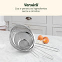Cuisinart Mesh Strainers, 3 Count (Pack of 1) Set, CTG-00-3MS Silver