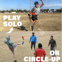 Kickit | The Original Birdie Soccer Trainer | Play Outdoors, Indoors or Backyard, Beach or Tailgate, All Ages Fun & Travel Friendly