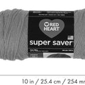 Red Heart Super Saver Black Yarn - 3 Pack of 198g/7oz - Acrylic - 4 Medium (Worsted) - 364 Yards - Knitting/Crochet