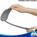 MR.SIGA Heavy Duty Long Handle Fly Swatter, Gray, 6 Pack