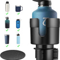 Car Cup Holder Expander, Cup Holder Extender for Car with Adjustable Base, Fits Yeti 24/36/46oz, Hydroflask 32/40oz, Large Bottles in 3"-3.9" (16-40oz)