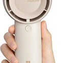 JISULIFE Turbo Handheld Fan, 4000mAh, 5 Speeds, USB Rechargeable – Brown - Cart Shape