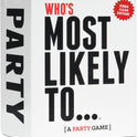 DSS Games Who's Most Likely to...Kinda Clean Family Edition [A Party Game | Great for Adults & Teens | White Elephant Gift, Stocking Stuffer | Game Nights & Big Groups]