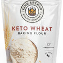 King Arthur Keto Wheat Baking Flour: 1:1 All-Purpose Flour Substitute, 1 lb (Pack of 1) - Low-Carb Baking Solution for Bread & More, Non-GMO, Resealable Bag - Perfect for Keto Diet & Reduced Carb Intake