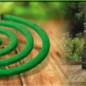 W4W Mosquito Repellent Coils - Outdoor Use Reaches Up to 10 feet - Each Burns for 5-7 Hours (Three Pack Contains 12 coils & 6 Stands)