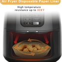 Air Fryer Liners for Ninja Air Fryer, 125 Pcs Disposable Paper Liner for most 4-8QT AirFryer