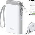 Nelko Label Maker Machine with Tape, P21 Bluetooth Label Printer, Wireless Mini Label Makers with Multiple Templates for Organizing Office Home, White