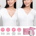 Stitch Gun for Clothes Stitchy Tagging Gun for Clothing Stitchy Quick Clothing Fixer -Includes 1,000 Black Fasteners & 1,000 White Fasteners & 6 Needles(hotpink+White)
