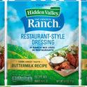 Hidden Valley Buttermilk Ranch Salad Dressing & Seasoning Mix, Gluten Free - Pack of 3