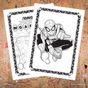 Spiderman Coloring & Activity Book Set Bundle (2 Books)