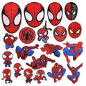 20pcs Cute Cartoon Spider Embroidered Iron On Patches, Anime Animals Sew On/Iron On Applique Embroidered Patches for T-Shirt, Jackets, Jeans, Vests,Hats, Backpacks,Bags