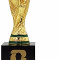 Official FIFA World Cup 2026 Edition - 4 Inch 3D Trophy w Acrylic Base - Timeless Collector’s Item Premium Zinc Alloy - FIFA World Cup Trophy Replica Perfect for Desk, Man Cave, Football Memorabilia