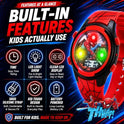 Marvel Spider-Man Kids Watches – Digital Display, Interactive Features, Adjustable Strap, Vibrant Spider-Man Graphics, Durable for Active Kids