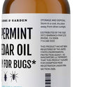 Kate's Home & Garden Peppermint Oil Spray for Bugs, Ants, Insects, Spiders. Pesticide and Insecticide Indoor Repellent Pest Control with Cedarwood Oil (16oz, Natural, Pet Safe, Non Toxic)