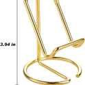 Cell Phone Stand for Desk, Cute Metal Gold Cell Phone Stand Holder Desk Accessories, Compatible with All Mobile Phones, iPhone, iPad