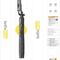 71" Phone Tripod & Selfie Stick, All in One Extendable Cell Phone Tripod with Wireless Remote, Tripods Stand for iPhone & Travel Selfie Stick 360° Rotation Compatible with iPhone Android, Camera