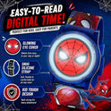 Marvel Spider-Man Kids Watches – Digital Display, Interactive Features, Adjustable Strap, Vibrant Spider-Man Graphics, Durable for Active Kids
