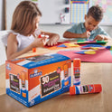 Elmer's Disappearing Purple School Glue Sticks, Washable, 7 Grams, 30 Count - Poster, Vision Board, Back to School, Bulk Pack for Classrooms, #1 Teacher Brand