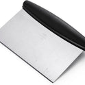 OXO Good Grips Stainless Steel Multi-Purpose Scraper & Chopper, Dough Cutter for Pizza, Bread and Cookie Dough, Multi-Purpose Vegetable Chopper, Dishwasher-Safe Kitchen Essential