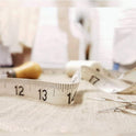 GDMINLO Soft Tape Measure Double Scale Body Sewing Flexible Tailor Craft Vinyl Ruler for Weight Loss Medical Body Measurement, Has Centimetre Scale on Reverse Side 60-inch（White）