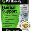 Cat Hairball Support Crunchy & Creamy Chews, Hairball Remedy Treats, Cat Furball Treatment, Supports Skin & Coat, Vitamins for Digestion, Chicken (30-Day Supply)