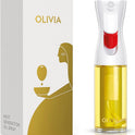 FLAIROSOL OLIVIA. The Original Advanced Oil Sprayer for Cooking, Salads, BBQs and More, Continuous Spray with Portion Control, Trusted by Chefs. Patented Technology. (Glass Bottle) (Gold Print)