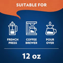 Lavazza House Blend Perfetto Ground Coffee 12oz Bag, Medium Roast, Full-bodied, Intensity 3/5, 100% Arabica, Ideal for Drip Brewers, (Pack of 1) - Package May Vary