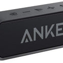 Anker Soundcore Upgraded Bluetooth Speaker with IPX5 Waterproof, Stereo Sound, 24H Playtime, Portable Wireless Speaker for iPhone, Samsung and More (Black)