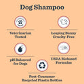 MRS. MEYER'S Clean Day 3 in 1 Dog Shampoo, White Peach Scent, 14oz