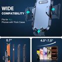 VICSEED [No.1 Powerful Suction] [Rally Racing-Grade Stability] Phone Holders for Your Car 2025 Upgraded Car Phone Holder Mount Truck Stand for Dashboard Windshield Vent for iPhone Samsung All Phones