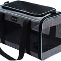 Vceoa 17.5x11x11 Inches Cat, Dog Carrier for Pets Up to 16 Lbs, Soft-Sided Cat Bag Animal Carriers Travel Puppy Carry As a Toy of Fabric Pet Home