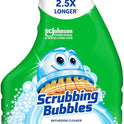 Scrubbing Bubbles Foaming Bleach Bathroom and Shower Cleaner Disinfectant Spray, Helps Erase Mold & Mildew, 32oz