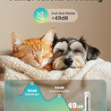 oneisall 4 in 1 Dog Grooming Kit with LCD Display, Dog Hair Trimmer for Paw Nail Grinder, Rechargeable Cordless Low Noise IPX7 Waterproof Pet Clippers