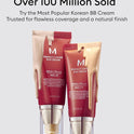 MISSHA M Perfect Cover BB Cream No.21 Light Beige SPF 42 PA+++ 1.69oz Tinted Moisturizer - Cart Shape