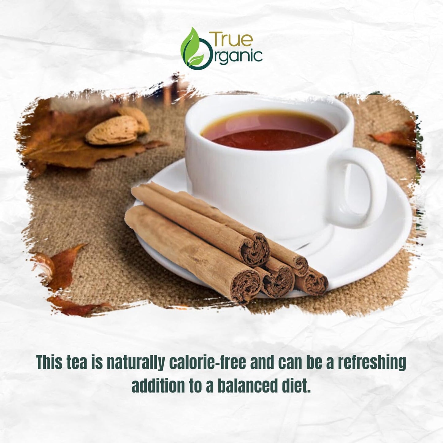True Organic Pure Ceylon Cinnamon Powder, 1 lb, Premium Grade, Gluten Free, USDA & Kosher Certified, Organic Ground Cinnamon powder, Non-GMO, Ceylon Premium Quality