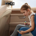 Lamicall Car Headrest Tablet Holder - [3 in 1 Extension Arm] Adjustable Tablet Car Mount for Back Seat, Road Trip Essentials for Kids, for 4.7-11" Device Like iPad Pro, Air, Mini, Galaxy, Fire, Black