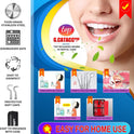 G.CATACC 10 Pack Dental Tools, Professional Plaque Remover for Teeth Cleaning Tools Set, Stainless Steel Hygiene Kit with Dental Pick Tooth Scraper Plaque Tartar Remover Tongue Cleaner - with Case