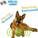 Wobble Wag Giggle Ball | Rolling Enrichment Toy for Fun Playtime, Interactive Play for Indoor or Outdoor, Keeps Dogs & Puppies Large, Medium or Small Busy & Moving, As Seen on TV | Pack of 1