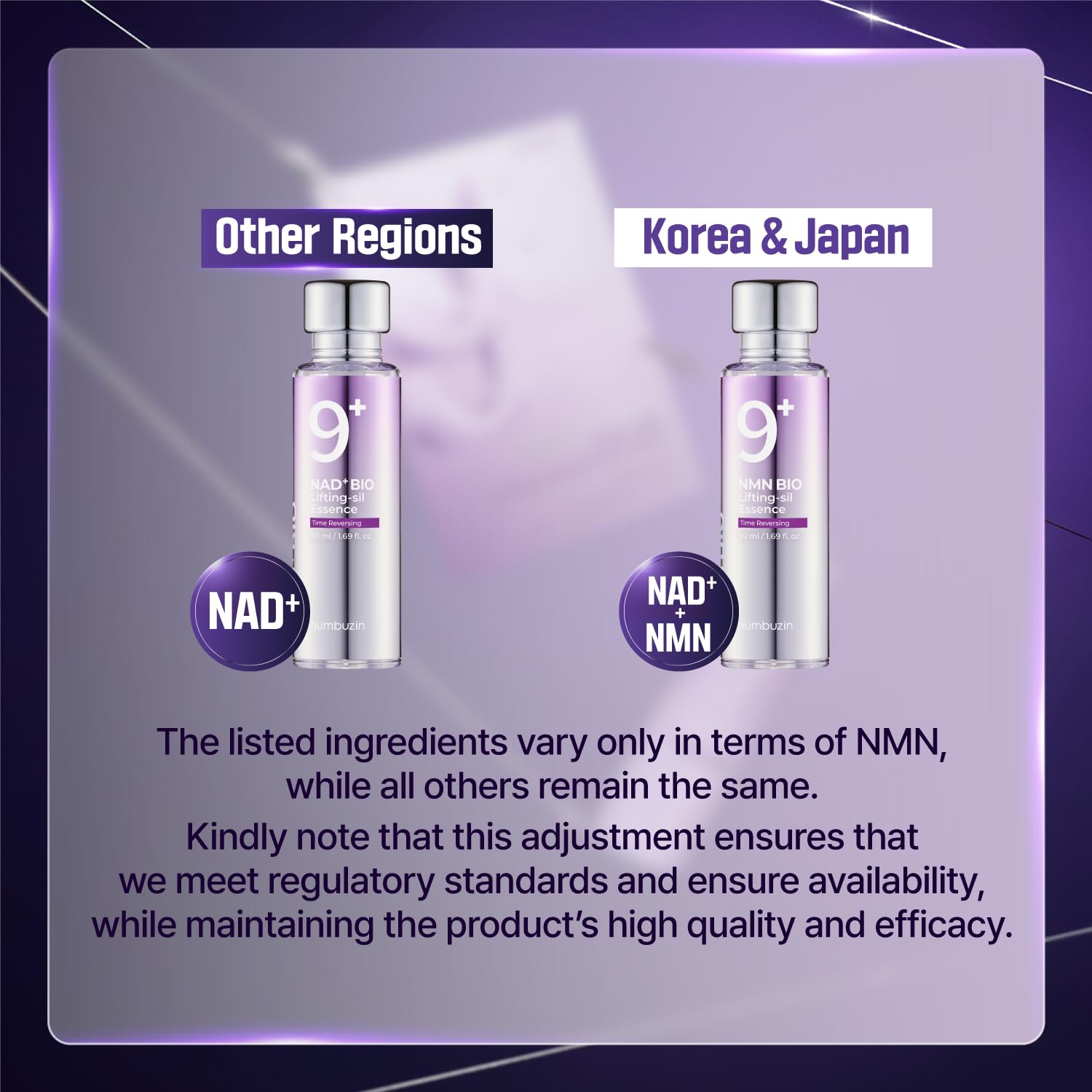 Numbuzin No.9 Essence | NAD+ BIO Lifting Serum for Firming & Wrinkles | 1.69 fl. oz. - Cart Shape