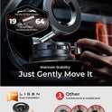 LISEN Vacuum Magnetic Phone Holder for Car, Magsafe Car Mount 360 Adjustable Vacuum Suction Cup, Phone Mount for Car Accessories/Windshield/Mirror/Kitchen/Gym for iPhone 17 Pro Max 16 15 14 13