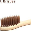 Virgin Forest 10 Count Bamboo Toothbrush, Soft Bristle for Adults, Eco Friendly Natural Wooden Toothbrushes, Vegan Organic Bamboo Travel Tooth Brush (10 Colors)