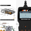 ANCEL AD310 Classic Enhanced Universal OBD II Scanner Car Engine Fault Code Reader CAN Diagnostic Scan Tool, Read and Clear Error Codes for 1996 or Newer OBD2 Protocol Vehicle (Black)