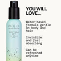 Pacifica Hair Mist Perfume & Full Body Spray for Women - Montana Sky Body Mist Fragrance w/Cedarwood, Elderflower, Black Pepper, Sage & Sandalwood Clean Beauty Alcohol-Free, Vegan & Cruelty-Free 5 oz - Cart Shape