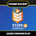 Stomp Rocket Original Dueling Rocket Launcher for Kids, 8 Rockets - Fun Backyard & Outdoor Kids Toys Gifts for Boys & Girls -Toy Foam Blaster Set Soars 200ft - Multi-Player Launcher Stand