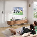 Pipishell Full Motion TV Wall Mount for Echo Show 21/15 and 13-42 Inch Flat Curved Screen TVs & Monitors, Max VESA 200x200mm up to 44lbs, TV Mount Wall Bracket with Rotation Swivel Tilt Extension