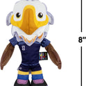 Jazwares FIFA World Cup 2026 USA 8-Inch Plush - Official Clutch Bald Eagle Mascot with Blue Uniform, Soft Collectible Toy for Fans - Ages 3+