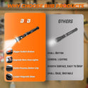 BIIB Stocking Stuffers for Men Adults, Gifts for Men LED Telescoping Magnetic Pickup Tools, Mens Gifts for Dad Him Boyfriend, White Elephant Gifts for Adults, Christmas Gift for Mens Stocking Stuffers